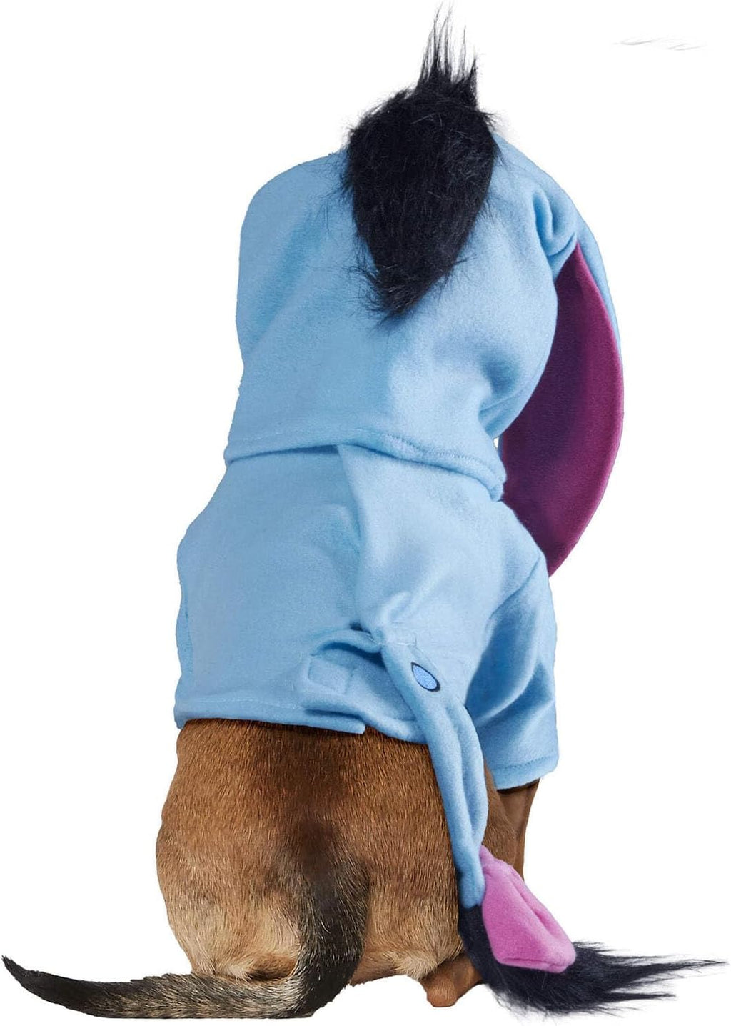 at Party City Disney Winnie the Pooh: Eeyore Pet Costume for For Dogs or Cats by Rubies, Small