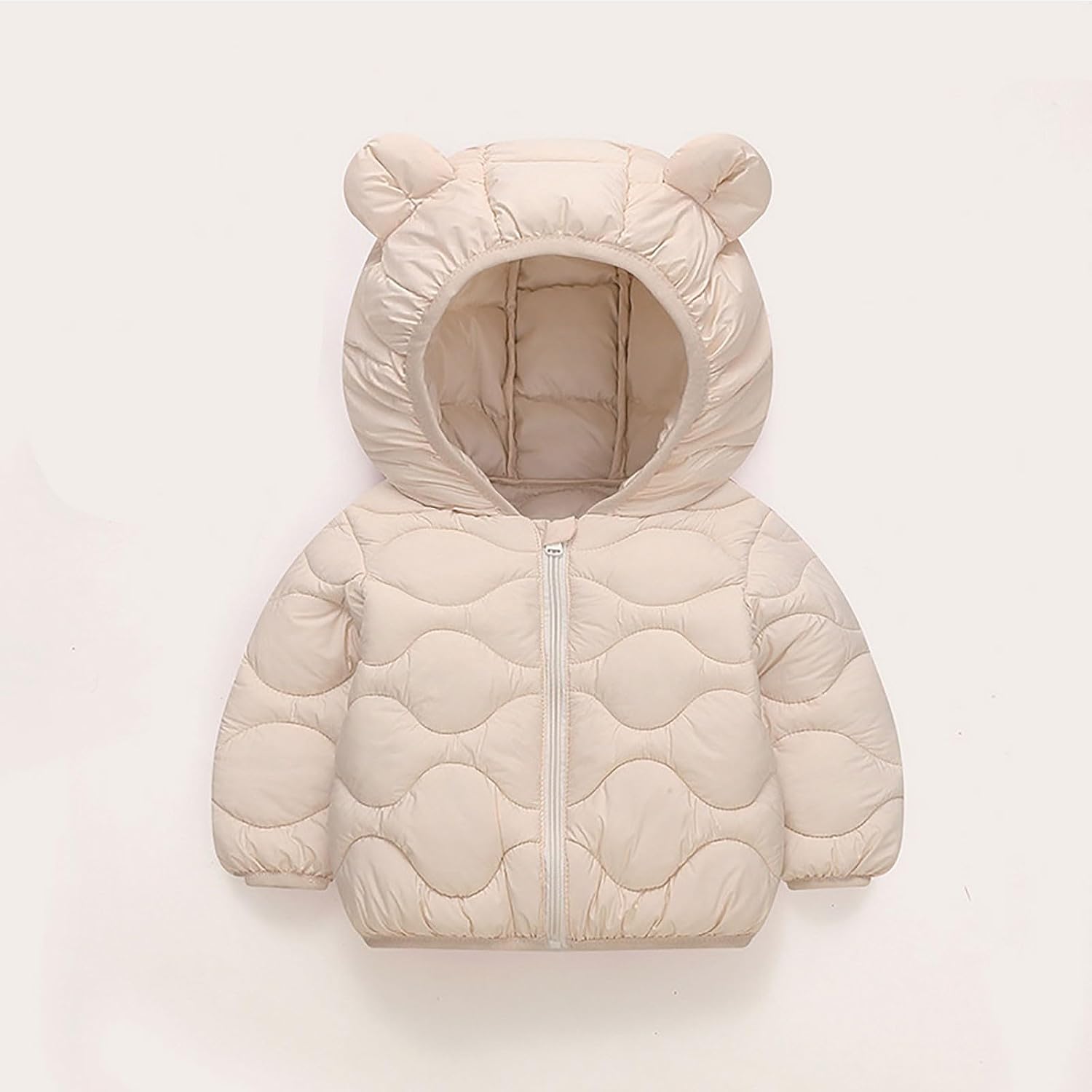 Girls Winter Coat 2025 Puffer Jacket Kids Cute Girls Coat Hooded Windproof Lightweight Warm Down Jackets Baby Outwear