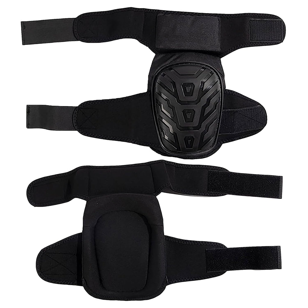 Professional Heavy Duty Knee Pads for Work Construction Flooring Gardening Cleaning Hard Shell Anti-Slip Silicone Cap