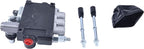 3 Spool Hydraulic Directional Control Valve With Joystick 11gpm 40L 3x Double Acting Q40/3 JOY KPL