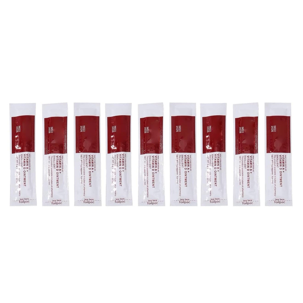 Tattoo Scar Repair Gel,100Pcs Vitamin A and D Ointment Anti Scar Repair Gel Tattoo Aftercare Ointment,Tattoo