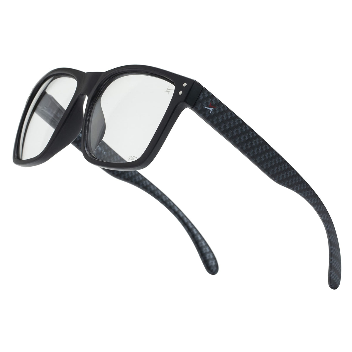 ANSI Z87+ X-Large Clear Lens Safety Sunglasses Side Shield