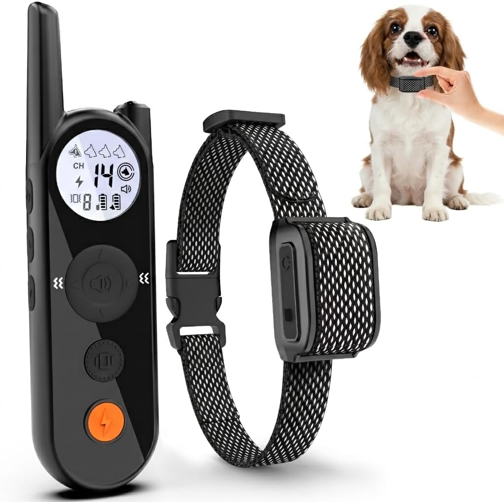 Wireless Dog Fence for Small Dogs- Up to 3500ft Adjustable Electric Fence,Waterproof Training Collar Rechargeable,Pet