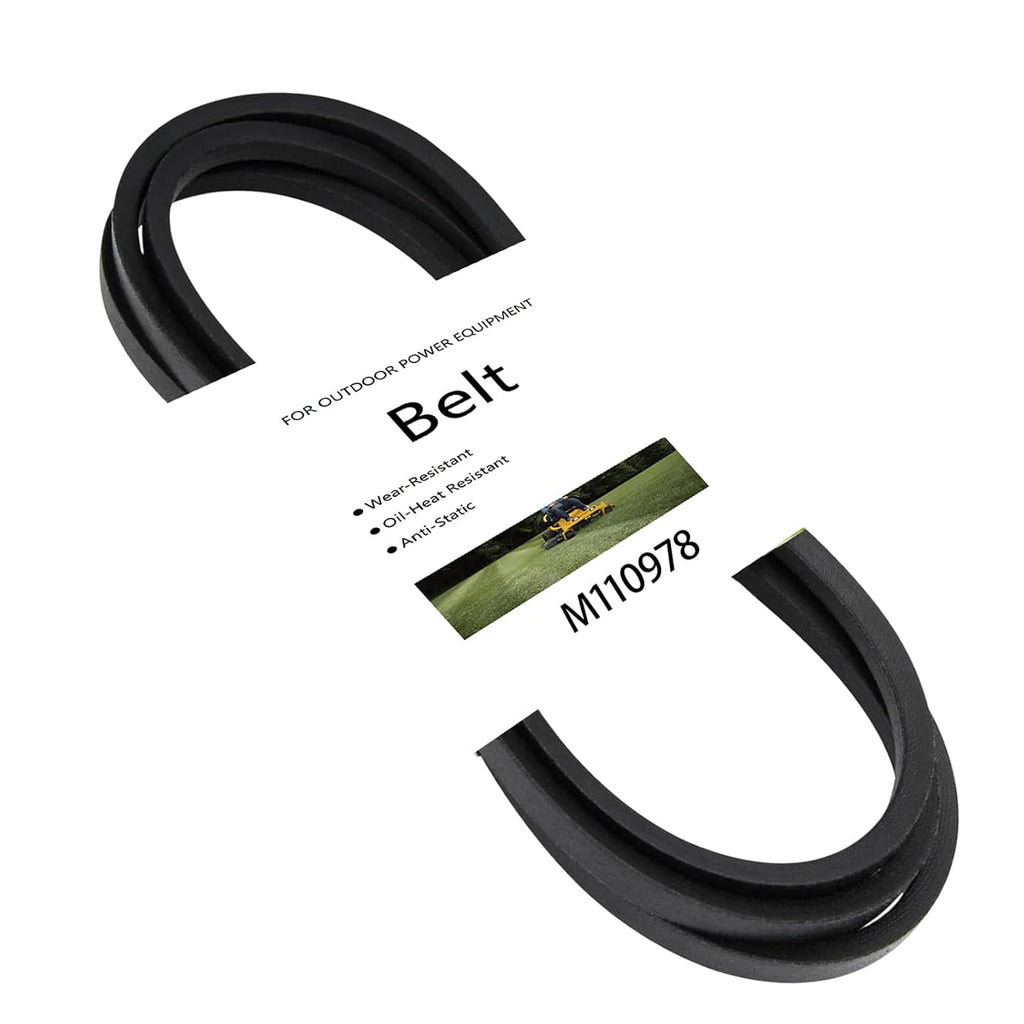 M110978 Lawn Mower Drive Belt for John Deere LX172 LX173 Honda 22431-V09-A01 HA4118 H38A H48A, 1/2" x 102 1/4"