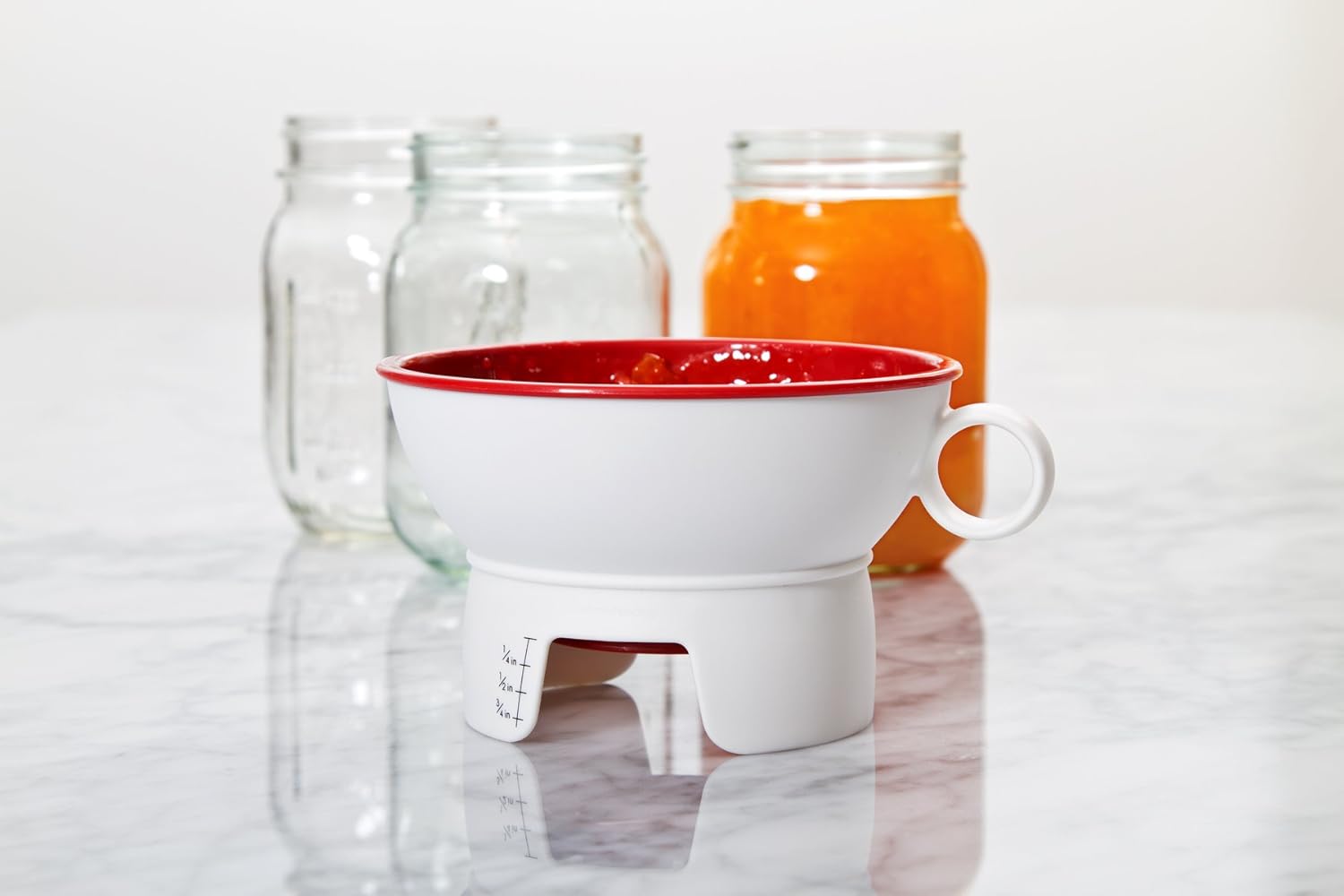 Canning Funnel for Easy, Mess-Free Canning and Pouring into Jars