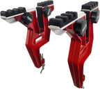 Pro Snowboard Vise Clamp for Workbench Tuning, Adjustable Width