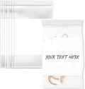 4" X 6" Zip Top Resealable Bags With Writable White Block (1000 Count)