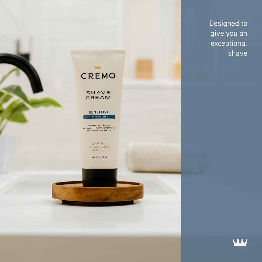 Sensitive Shave Cream, Astonishingly Superior Ultra-Slick Shaving Cream for Men, Fights Nicks, Cuts and Razor Burn, 6
