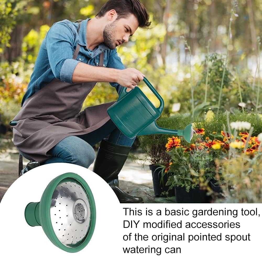 Green Universal Garden Watering Can Rose Head Water Sprinkler Sprayer Fit All Watering Can Rose Spout Cover Nozzle
