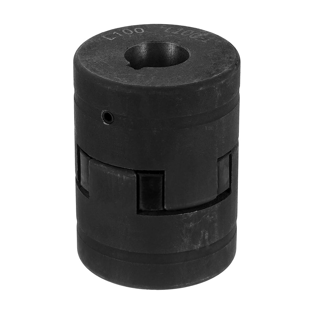 uxcell 1" to 1" L100 Flexible 3-Piece L-Jaw Coupling Coupler Set & Buna-N NBR Rubber Spider for Log Splitter Hybrid Equipment