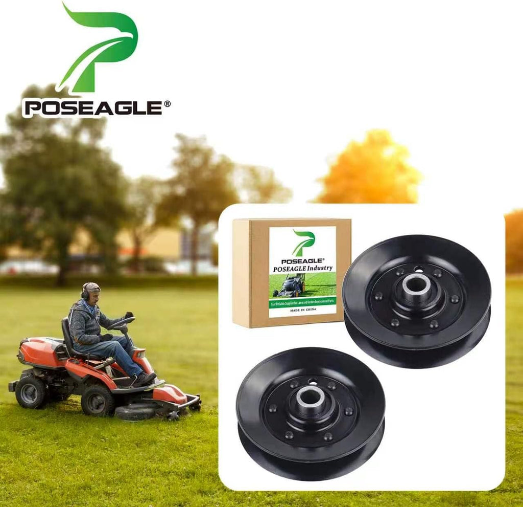 2 Pack 756-04325 Idler Pulley for Craftsman LT2000 T110 R110 Mower