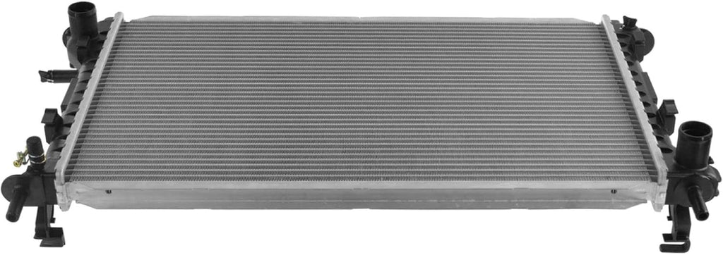 TRQ Radiator Assembly Aluminum Core Plastic Tank 1 Row Cross Flow