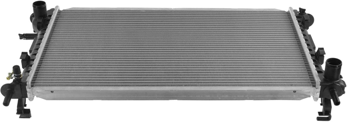 TRQ Radiator Assembly Aluminum Core Plastic Tank 1 Row Cross Flow