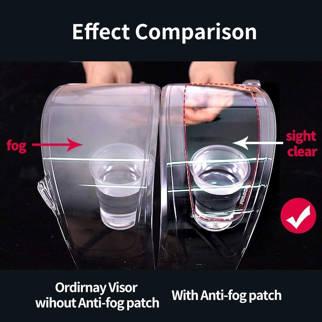 Helmet Visor Film Anti Fog For SEDICI Strada II/Strada 3/ FT2 VECTOR | Helmet Visor Shield Film Anti Fog For SEDICI
