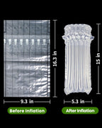 16 Pack Wine Bags for Travel, Inflatable Bottle Protector Sleeve