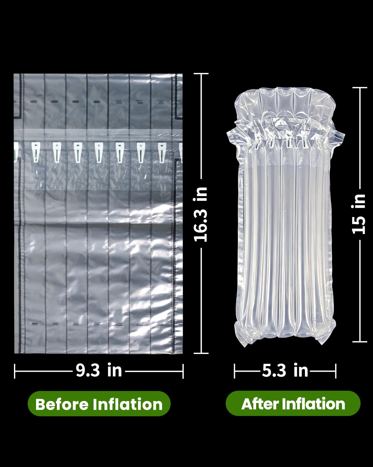 10 Pack Wine Bags for Travel, Inflatable Bottle Protector Sleeve