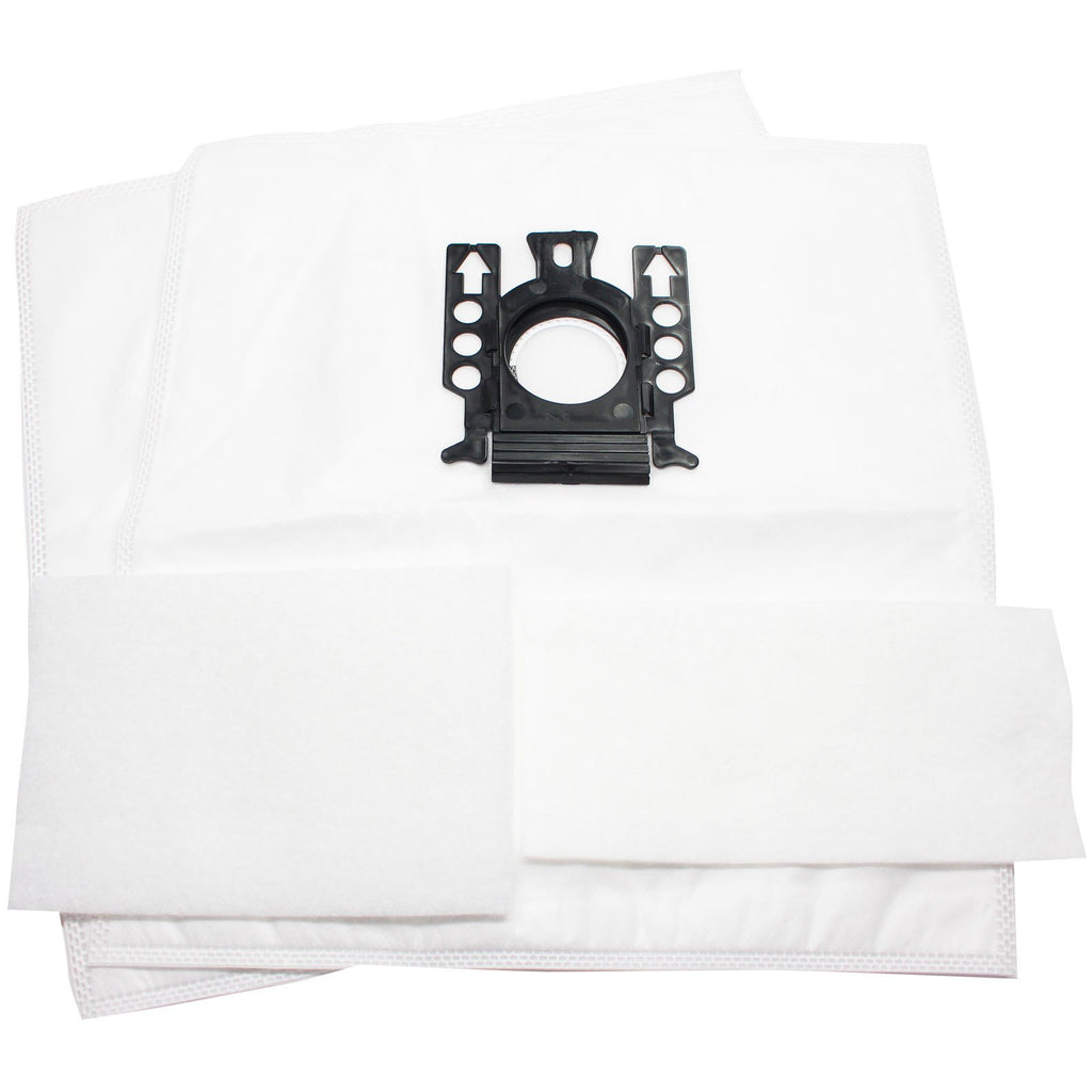 4 Replacement for Miele S2121 Olympus Vacuum Bags with 4 Micro Filters