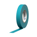 Tapes Pro Gaff Premium Matte Cloth Gaffer's Tape with Rubber Adhesive, 11 mils Thick, 55 yds Length, 1" Width, Teal