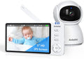 Baby Monitor with Camera and Audio, No WiFi Baby Monitor with 5" 720P HD Screen, 100-Hour Battery, 1000ft Long Range