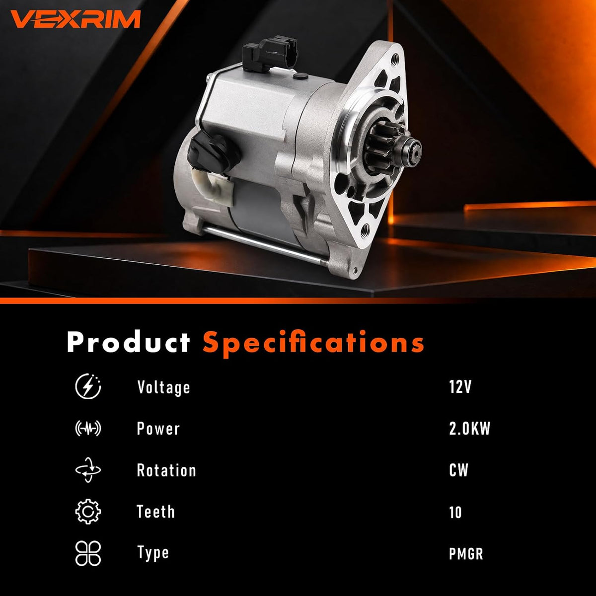 New Starter for Toyota Tundra 2005-2010 Tacoma 2005-2010 4.0L V6