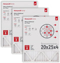 20x25x4 MERV 8, AC Furnace Air Filter, 3 PACK | (CF100A1025-3PKAM) (Actual Dimensions: 19.94 x 24.87 x 4.38 in.)
