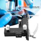 Microscope Movable Caliper, High- Movable Ruler Mechanical Stage X-Y Uses on Microscope to Move The