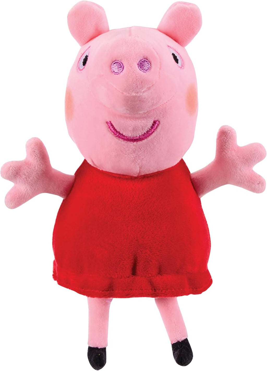 Plush 3 Piece Set - Peppa, George & Baby Evie - Super Soft Classic Plush Toy 18 Months +