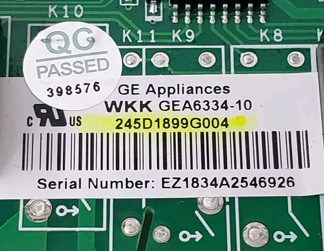 OEM Fridge Control 245D1899G004