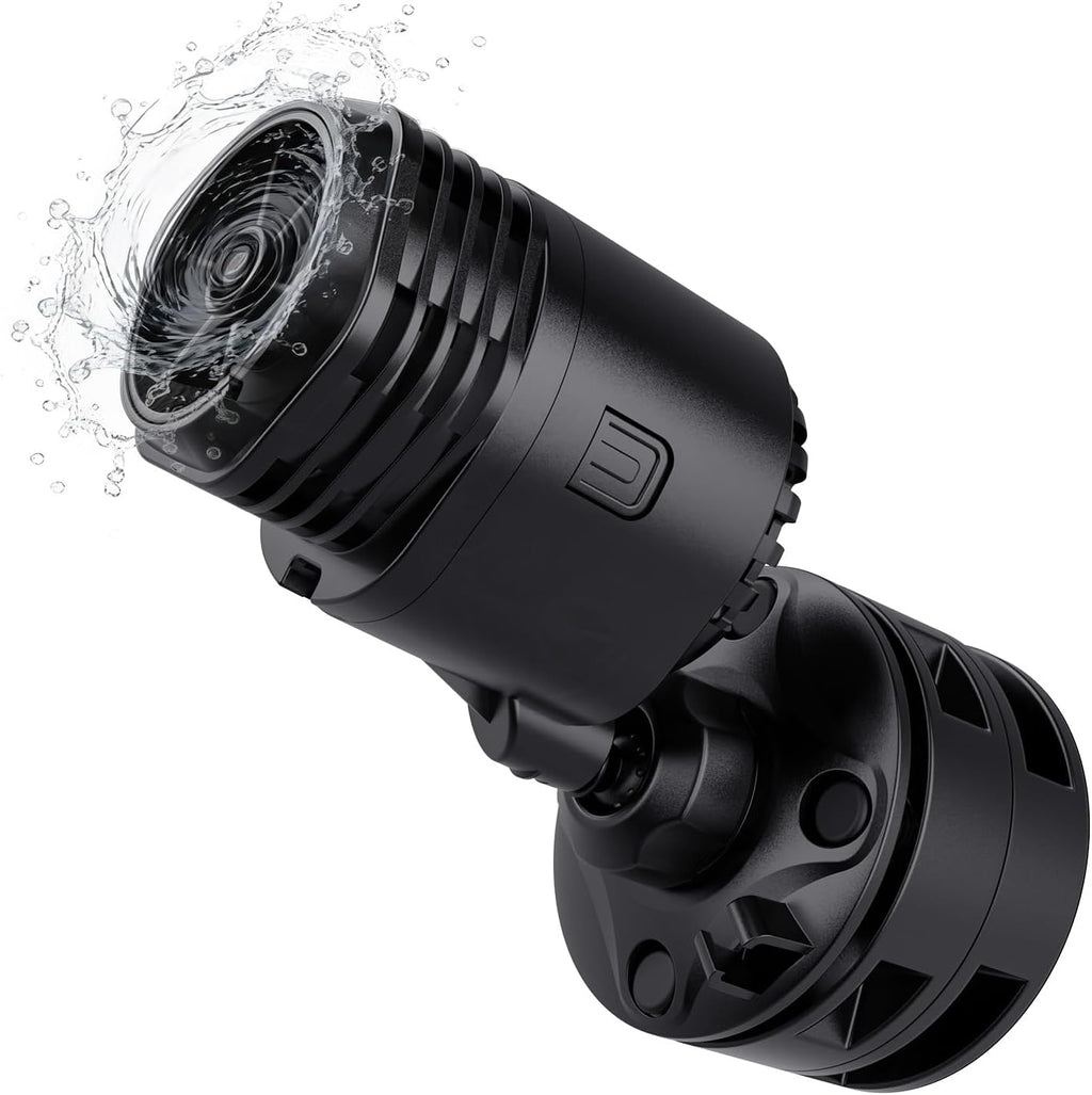 Aquarium Wave Maker 4W 750GPH Submersible Water Circulation Pump with Magnetic Base, Quiet Rotating Powerhead for