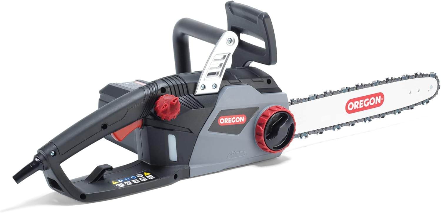 CS1400 15 Amp Electric Chainsaw, Powerful Corded Electric Saw with 16-Inch Guide Bar & ControlCut Saw Chain, Quiet &