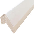 White Corner/Edge Protector 3" x 3" x 48" - 10-Pc Pack, Cardboard Corner Protectors for Moving, Shipping