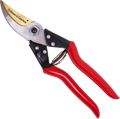 ForgedPRO 8.75" Heavy Duty Professional Titanium Bypass Pruning Shears - Use As Pruners, Garden Shears, Handheld