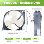Refrigerator Condenser Fan Motor Assembly