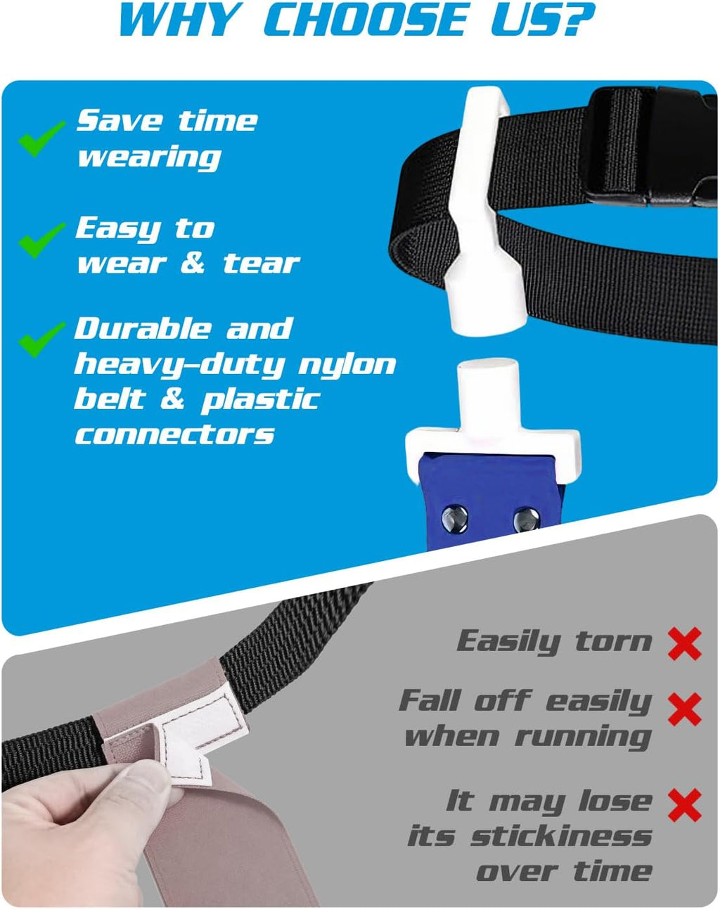 Flag Football Belts Set 7pc,Adjustable Waist for Youth & Adults | 7 Belts&14 Flags,7/14player Sport Team Training