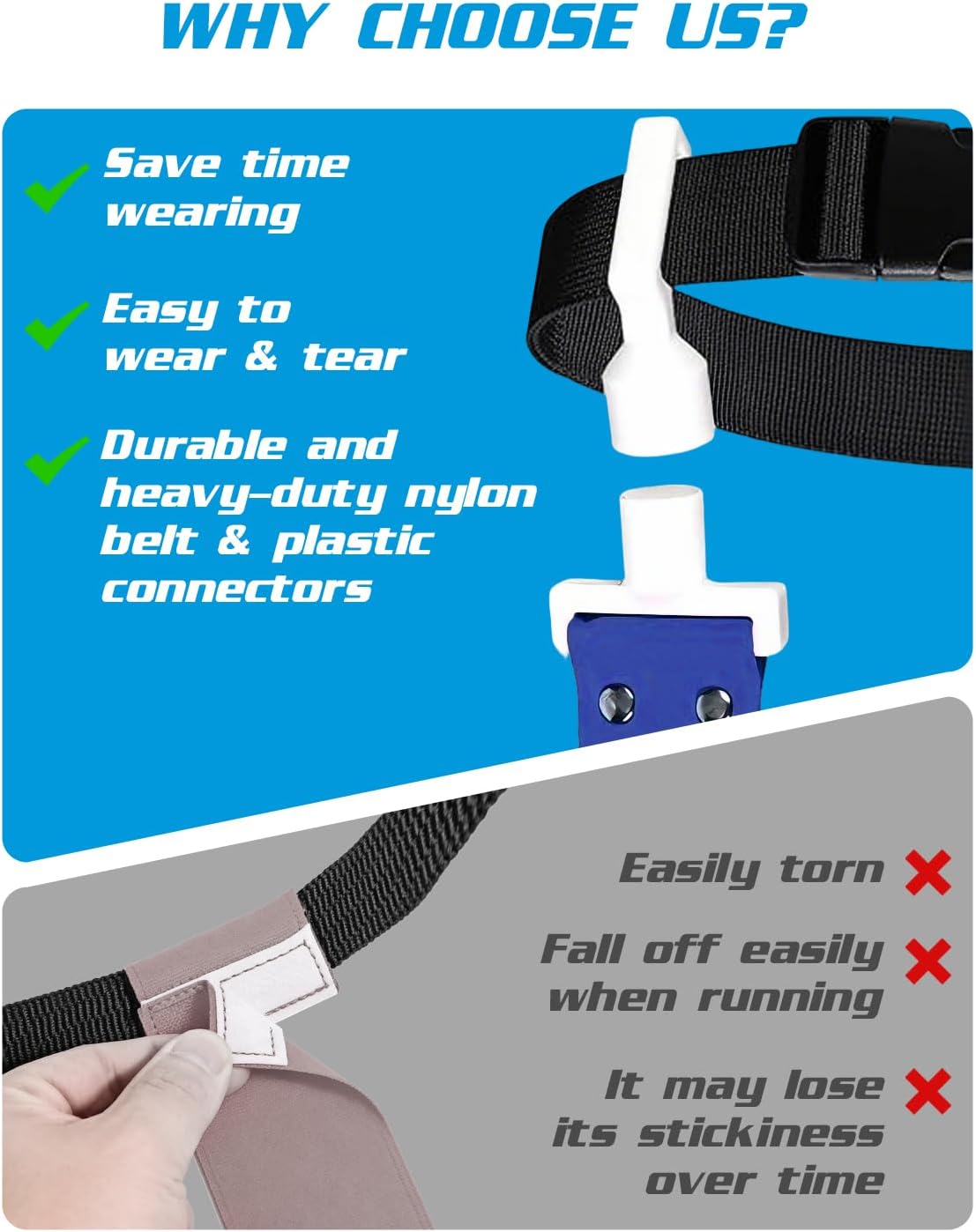 Flag Football Belts Set 7pc,Adjustable Waist for Youth & Adults | 7 Belts&14 Flags,7/14player Sport Team Training