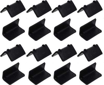 100 Pcs Plastic Cargo Corner Protectors 2.16X1.18X1.18 Inch Corner Guard for Ratchet Straps Load Protectors for