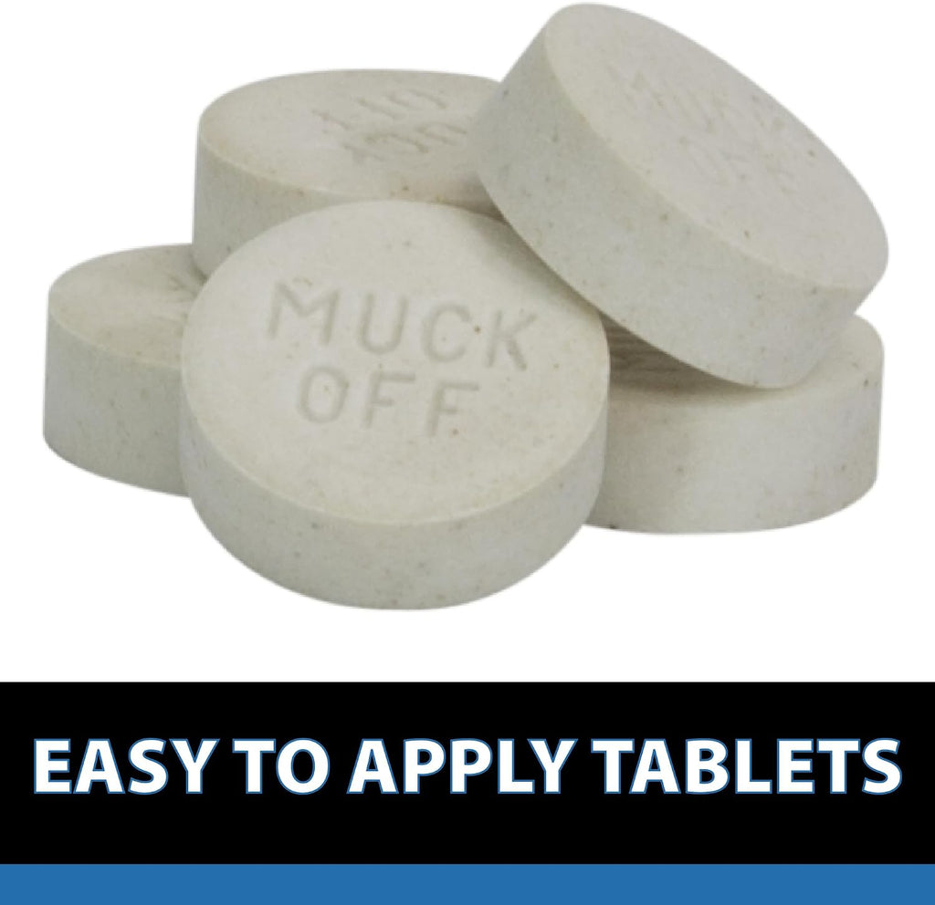 MuckOff Natural Pond Muck Treatment Sludge Remover, 24 Tablets