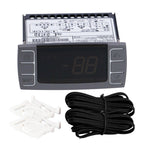 SYWAN XR06CX-4N1F1 Temperature Controller for 120V 50-60hz Commercial Refrigerators/Freezer, with Programmable Temperature Controller Temperature Sensing Probe
