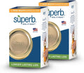 Superb Wide Mouth Mason Jar Canning Lids with Bands/Jar Rings – Made in the USA (24 Lids with Rings)