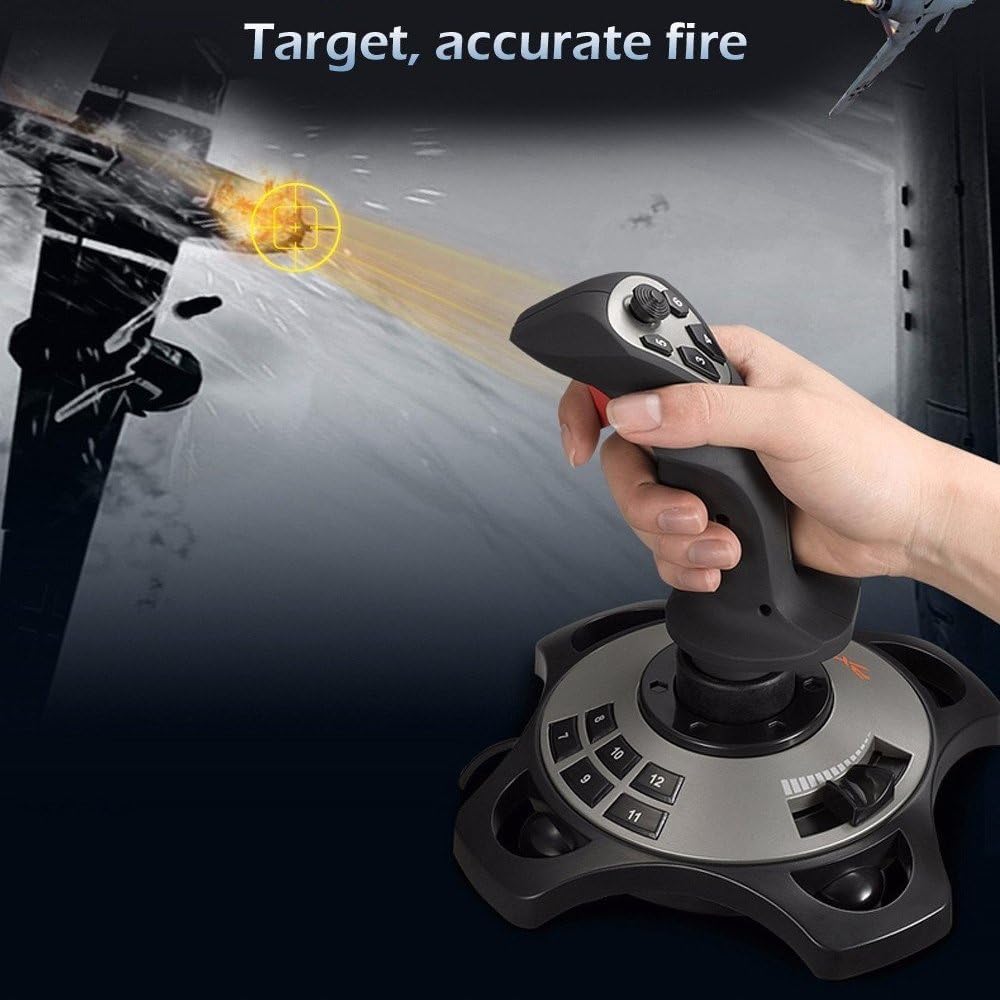 PXN 2113PRO PC Joystick USB Gaming Flight Simulator Controller Flight Stick
