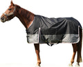 Horse Rug Fly Sheet Waterproof Rainproof Breathable Turnout Blanket Lightweight Polyfill for Cool Weather Perfect for