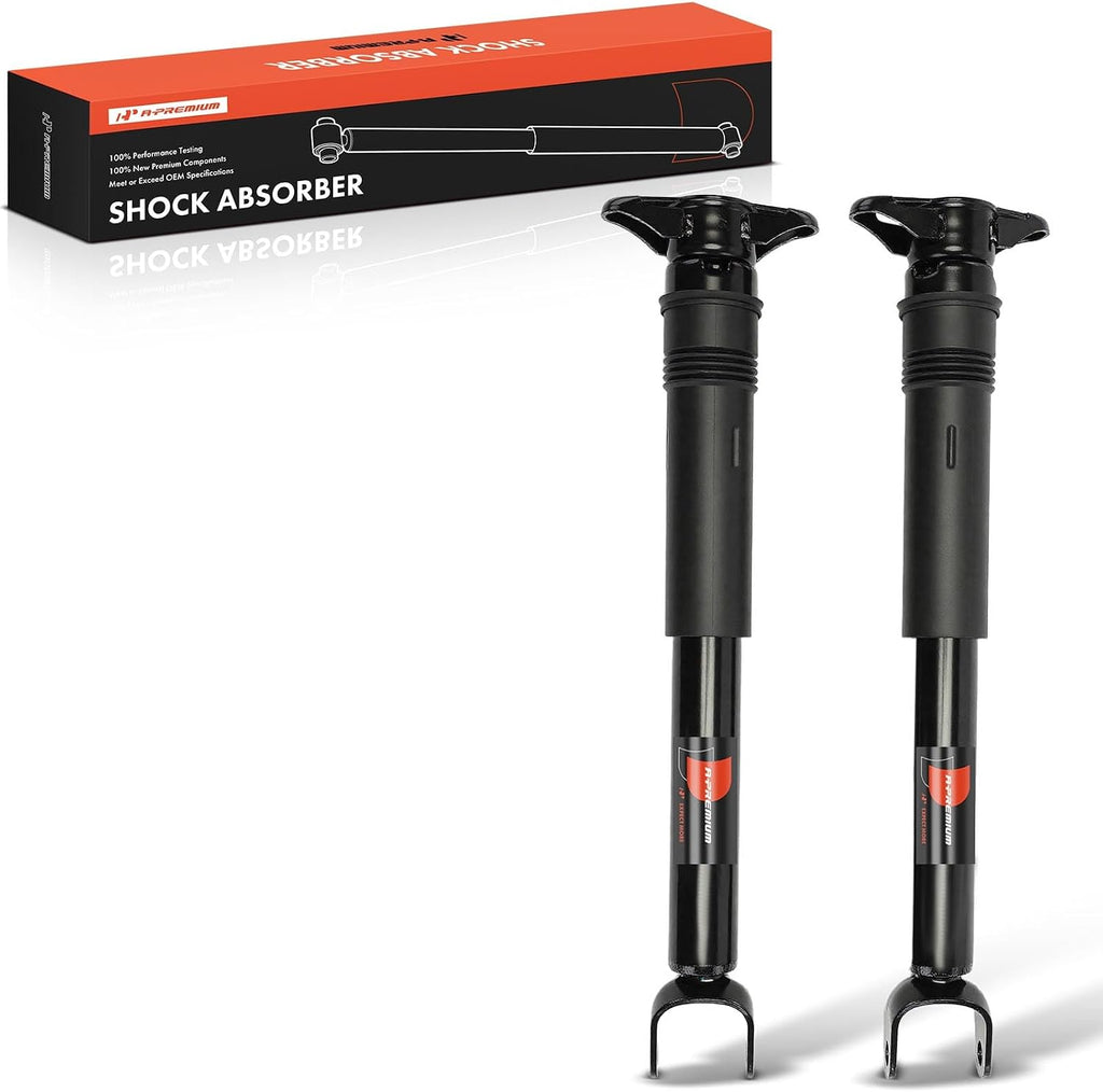 A-Premium Rear Shock Absorbers, Set of 2 - Compatible with Jeep