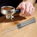 Professional Espresso Distribution Tool Set for Coffee Lovers, Argent