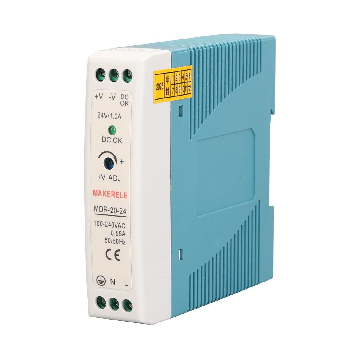 MAKERELE 24V MDR DIN Rail Power Supply 20W