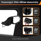 Aspaton Passenger Side Mirror Assembly Compatible with Atlas 2018-2021
