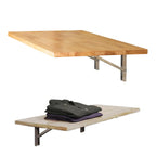 Wall Mounted Folding Workbench, 40x18 in, Holds 200 lbs