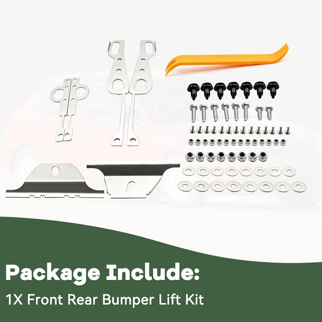 Front Rear Bumper Lift Kit Fit for Honda Civic EK 1996-2000