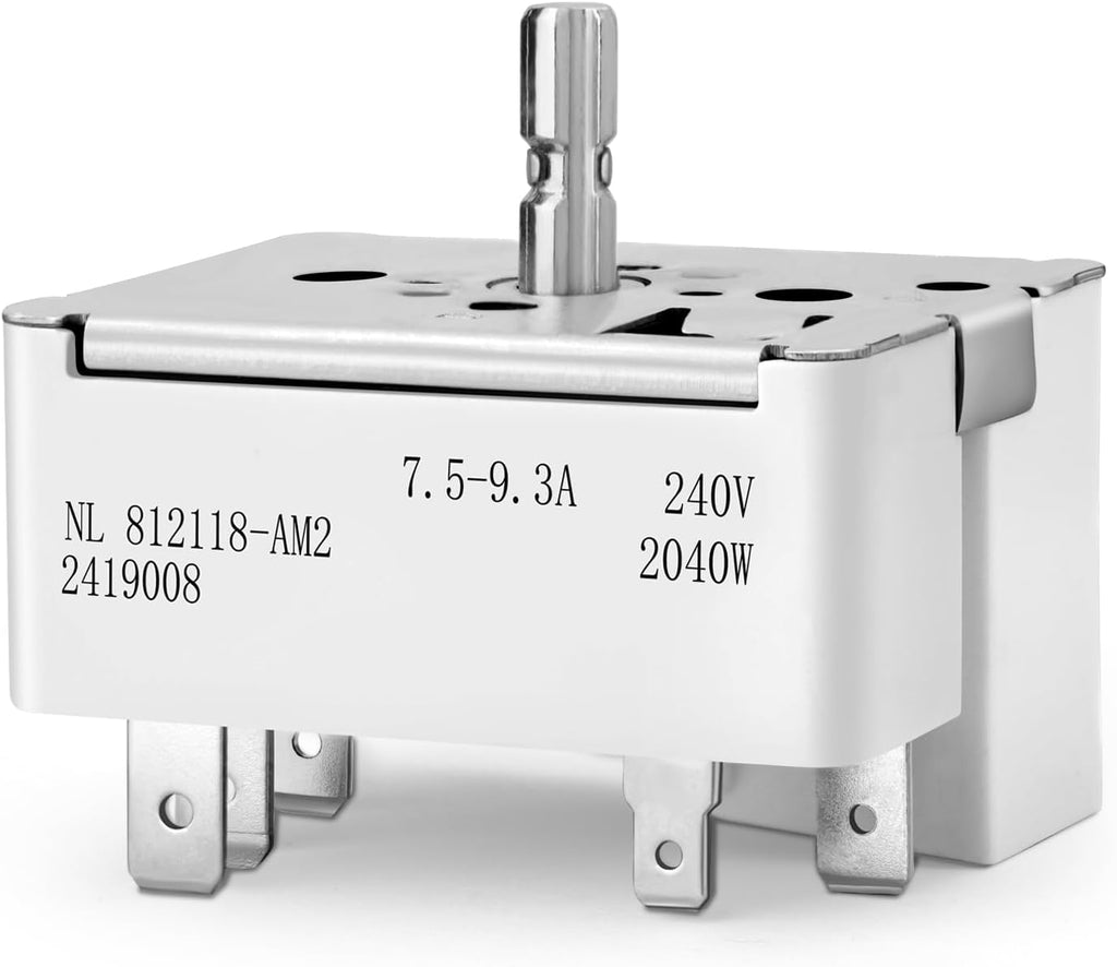 WB24T10027 Infinite Control Switch for GE 8" Electric Stove Burner