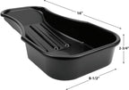 Performance Tool W4073 2.8 Quart Low Profile Plastic Oil Drain Pan