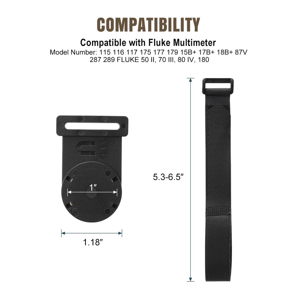 Lenink Magnet Hanger Compatible with Fluke Instruments Multimeter